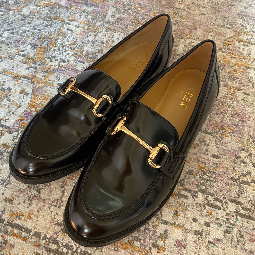 Jcrew Leather Penny Loafers